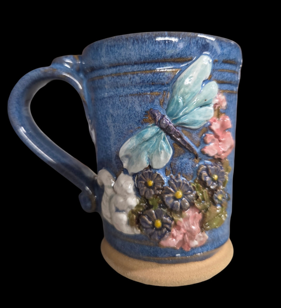 Drinkware - Handmade Mug - Handcrafted White Squirrel Pottery in 8 oz. size