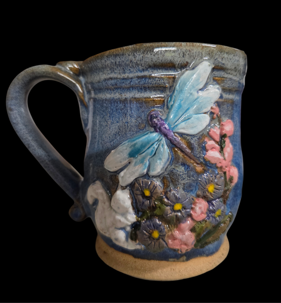 Drinkware - Handmade Mug - Handcrafted White Squirrel Pottery in 8 oz. size