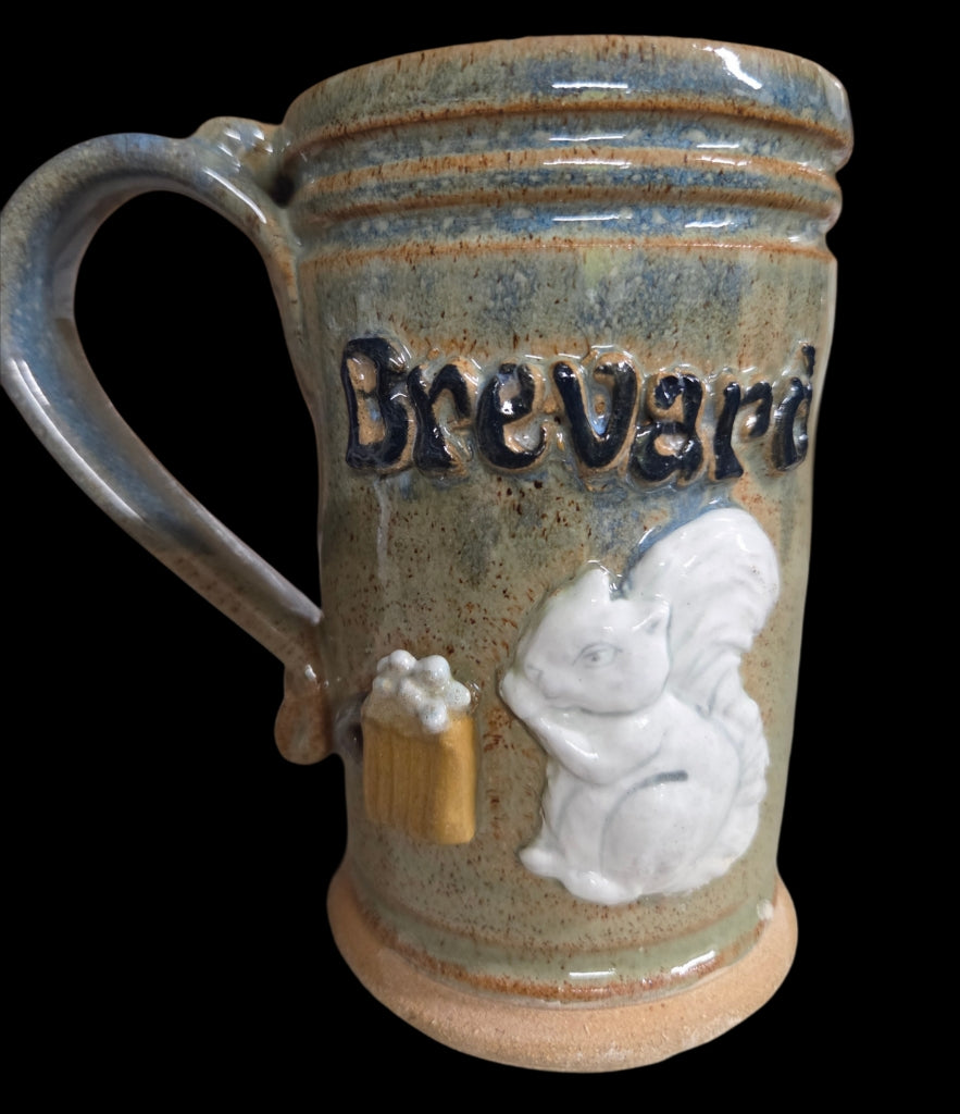 Drinkware - Handmade Mug - Handcrafted White Squirrel Pottery in 14 oz. size