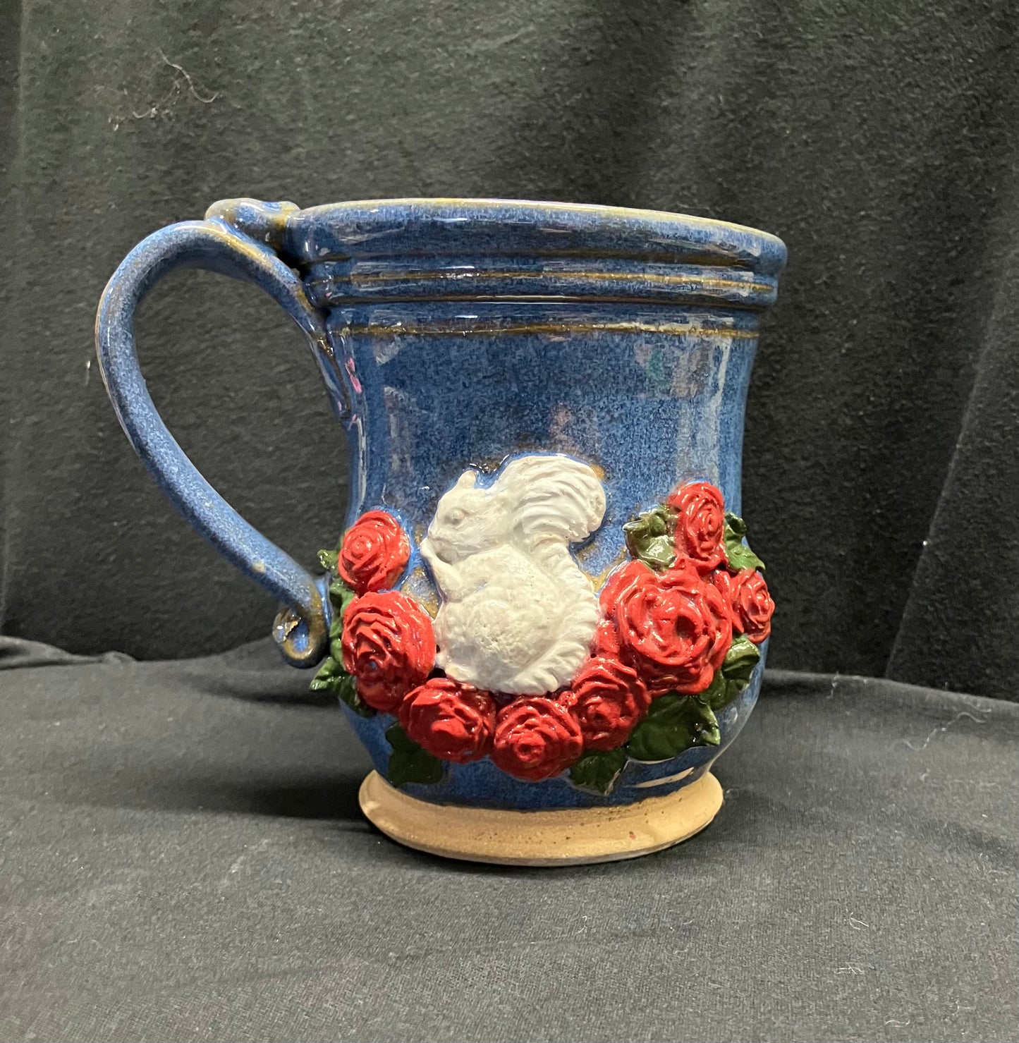 Drinkware - Handmade Mug - Handcrafted White Squirrel Pottery in 14 oz. size