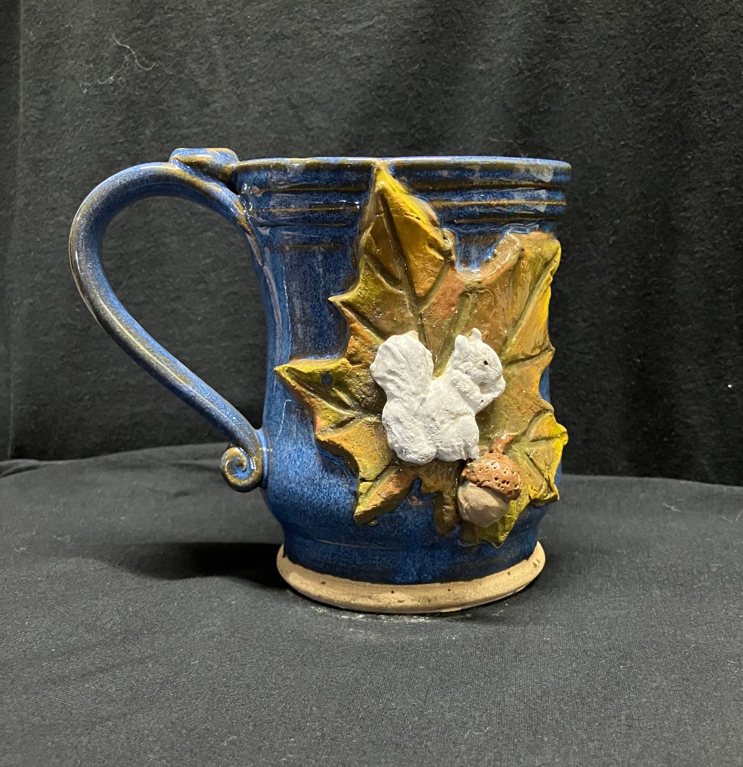 Drinkware - Handmade Mug - Handcrafted White Squirrel Pottery in 14 oz. size