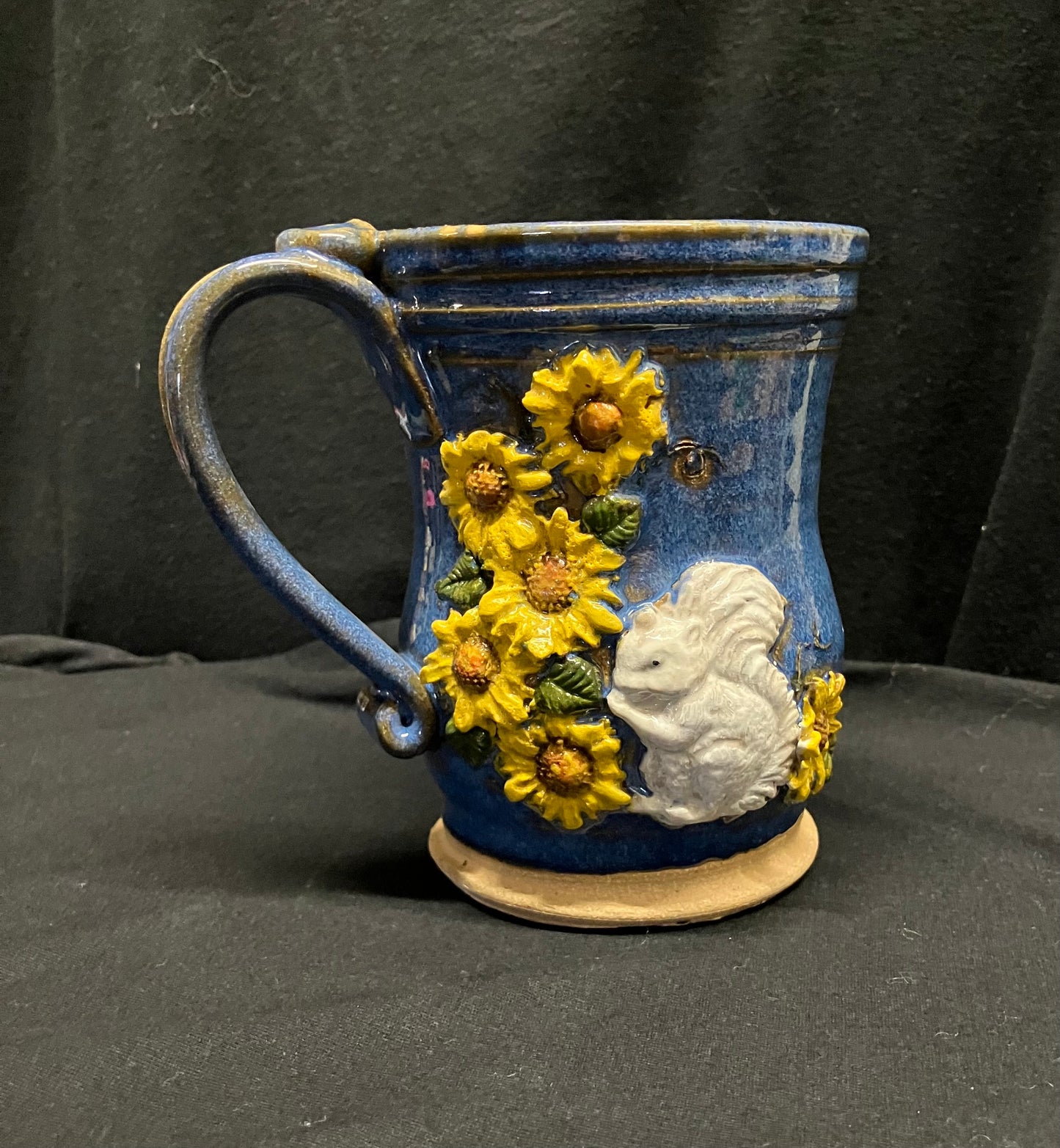 Drinkware - Handmade Mug - Handcrafted White Squirrel Pottery in 14 oz. size