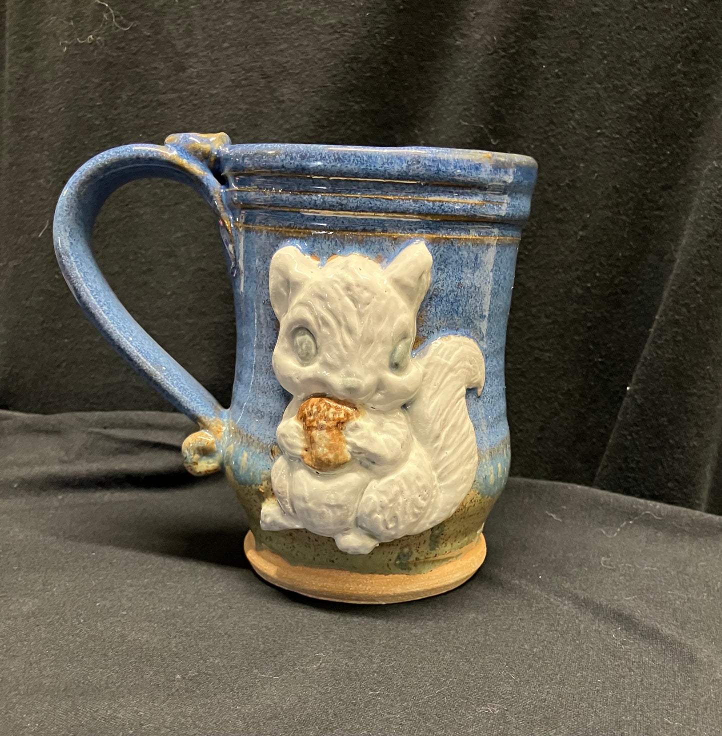 Drinkware - Handmade Mug - Handcrafted White Squirrel Pottery in 14 oz. size