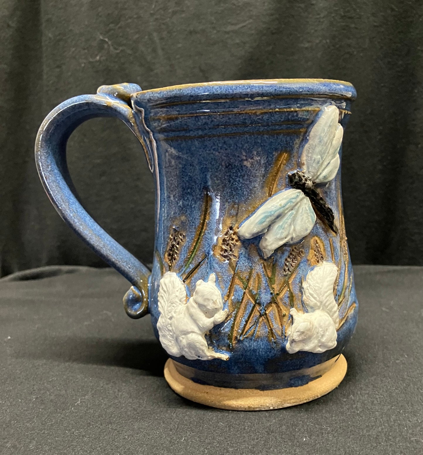Drinkware - Handmade Mug - Handcrafted White Squirrel Pottery in 14 oz. size