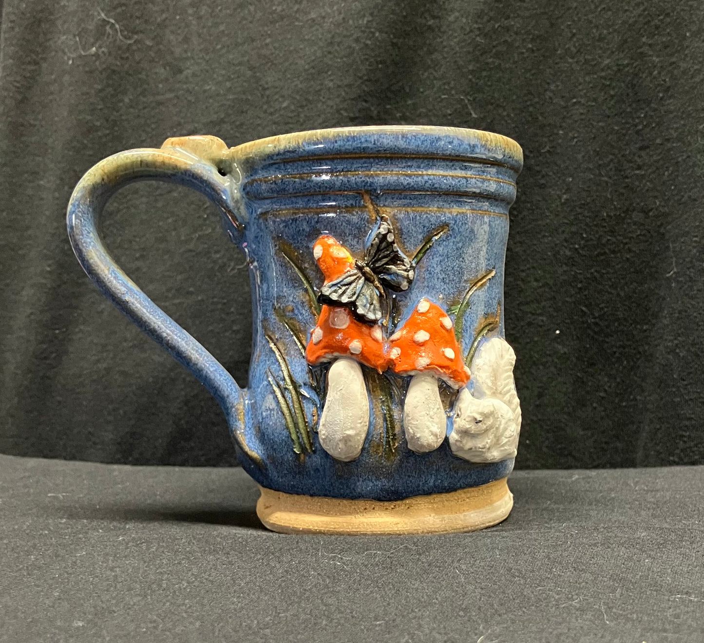 Drinkware - Handmade Mug - Handcrafted White Squirrel Pottery in 8 oz. size