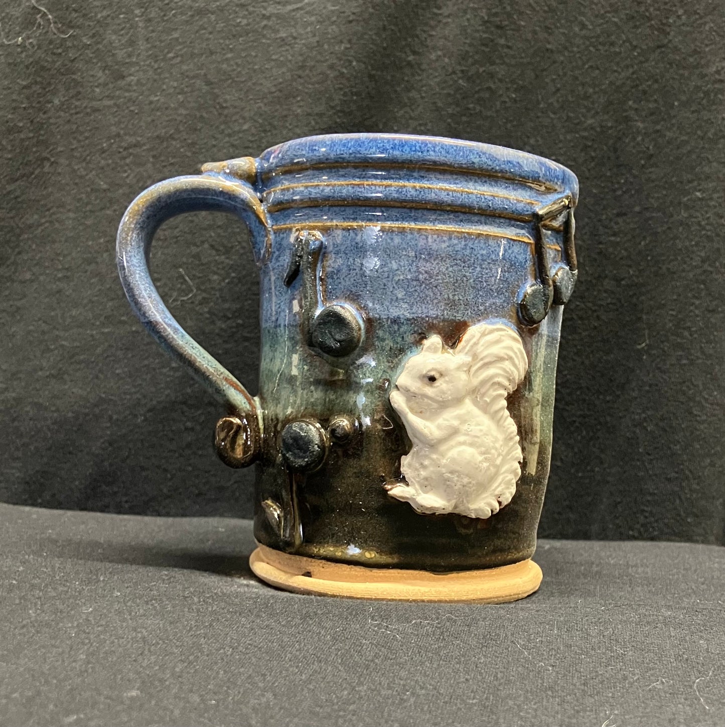 Drinkware - Handmade Mug - Handcrafted White Squirrel Pottery in 8 oz. size