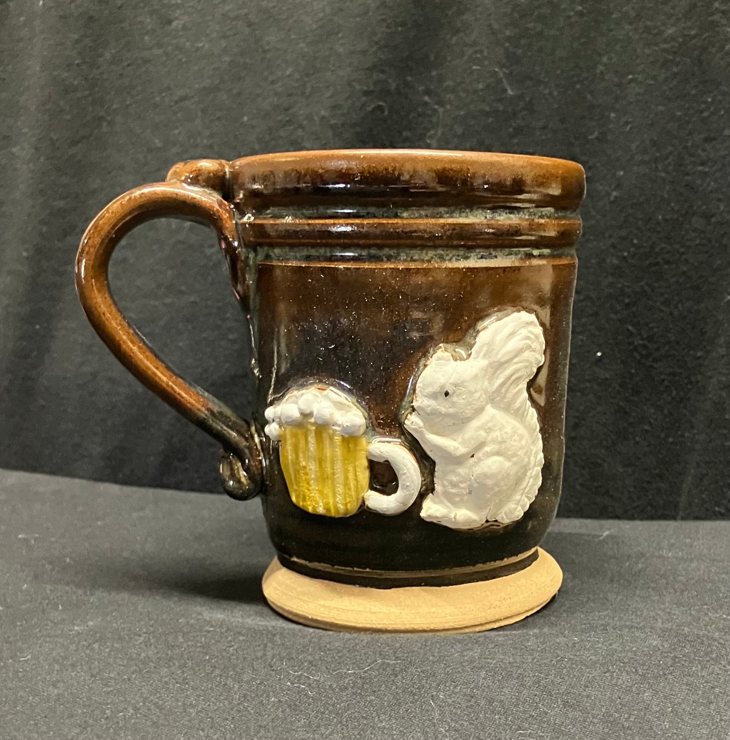 Drinkware - Handmade Mug - Handcrafted White Squirrel Pottery in 8 oz. size