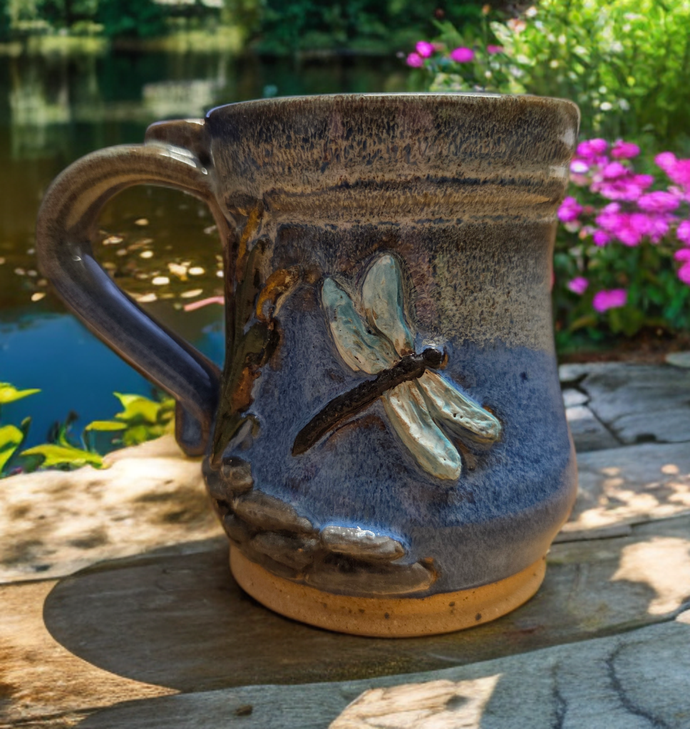 Drinkware - Handmade Mug - Handcrafted White Squirrel Pottery in 8 oz. size