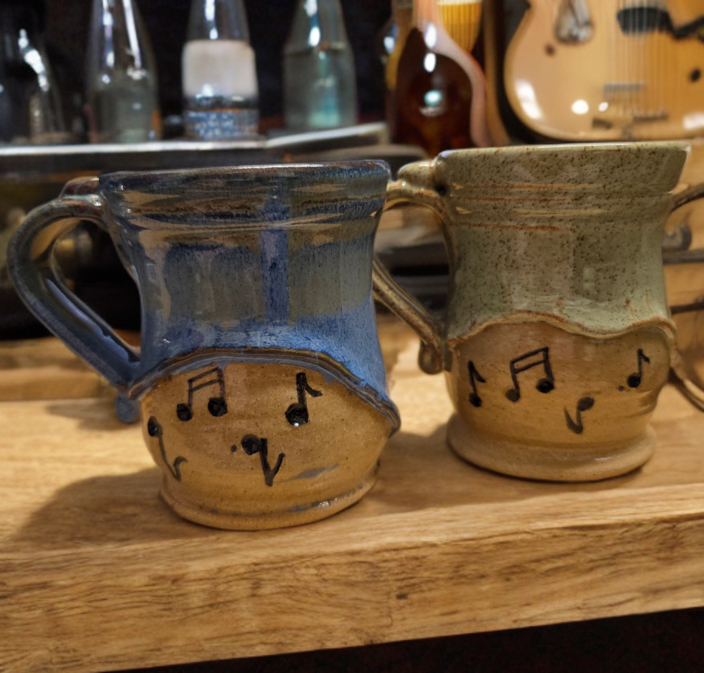 Drinkware - Handmade Mug - Handcrafted White Squirrel Pottery in 8 oz. size