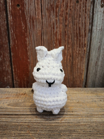 Stuffed Animal - Handmade - Crochet White Squirrels - Local Made