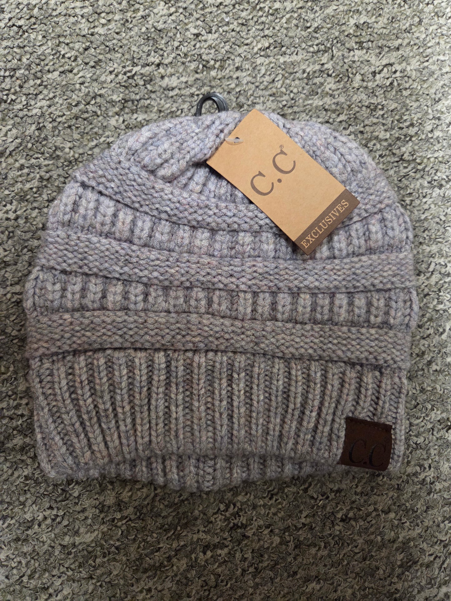 Hat - CC Adult Mixed Soft Yard Knit Beanie