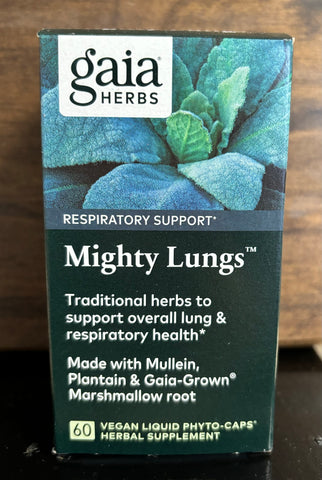 Gaia Herbs - Mighty Lungs - Respiratory Support *