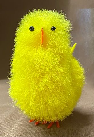 Easter Decor - Baby Chicks made of Yellow Chenille