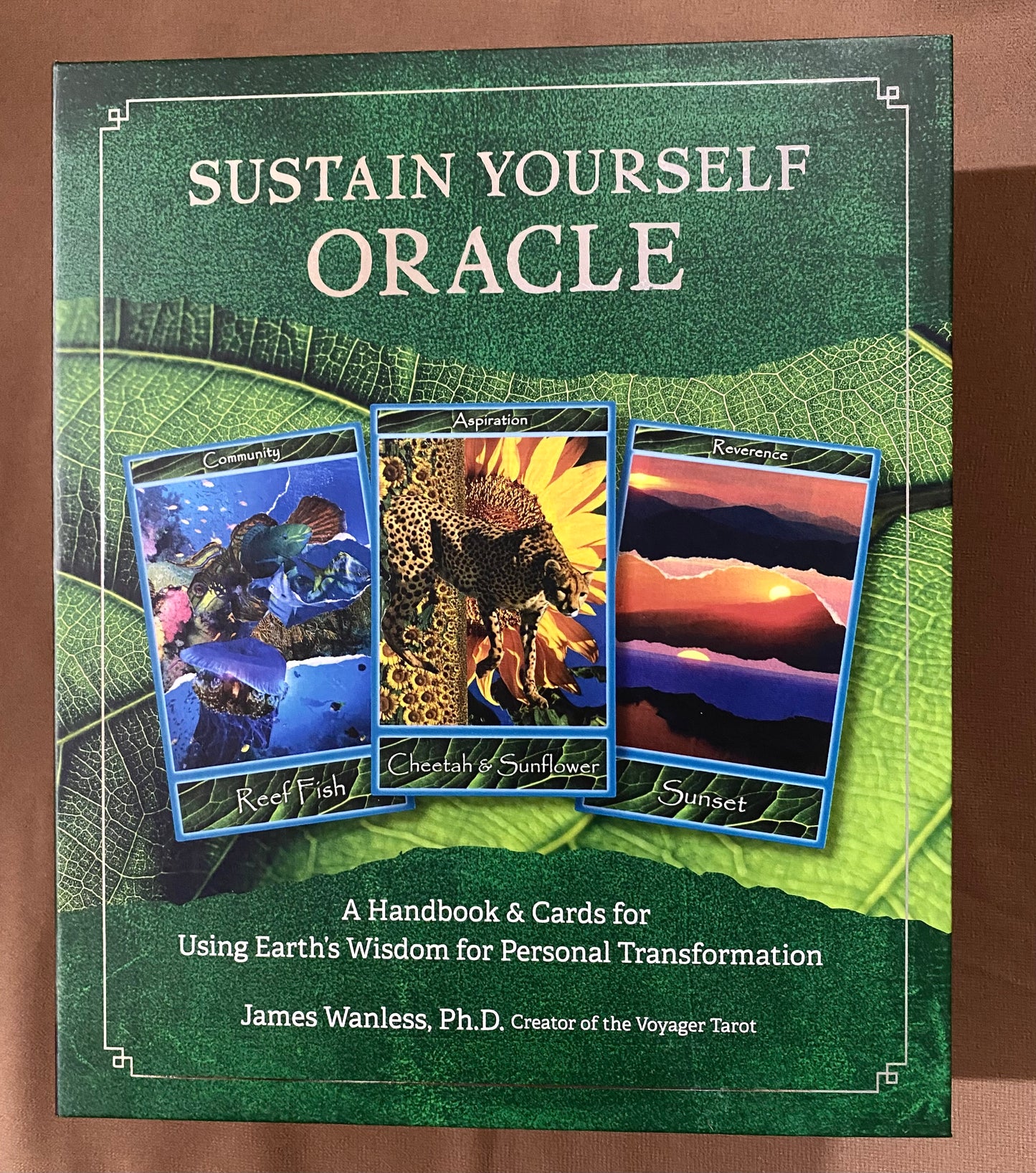 Book - Sustain Yourself Oracle - A Handbook & Cards for Personal Transformation by James Wanless, Ph.D.