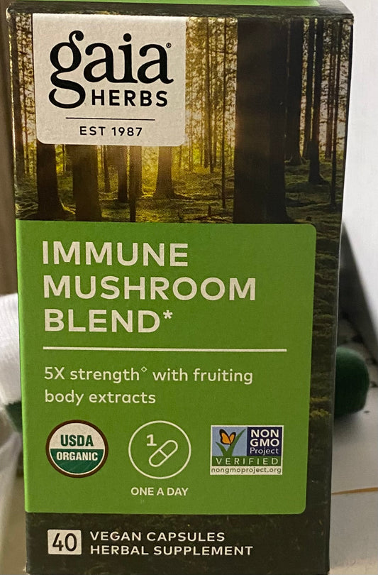 Gaia Herbs - Immune Mushroom Blend