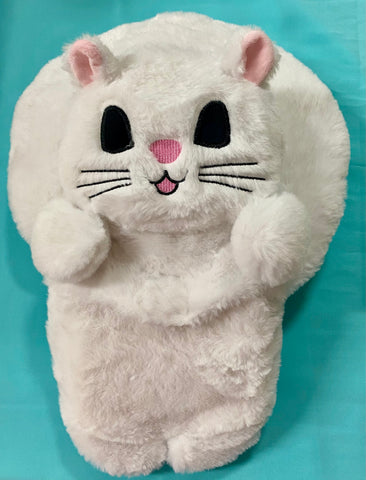Warmie - White Squirrel Plush Warmie Pillow