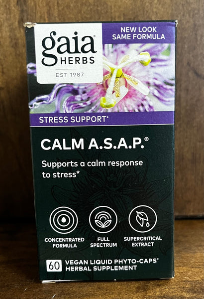 Gaia Herbs - Calm A.S.A.P. - Stress Support*