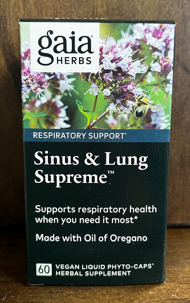 Gaia Herbs - Sinus & Lung Supreme - Respiratory Support*