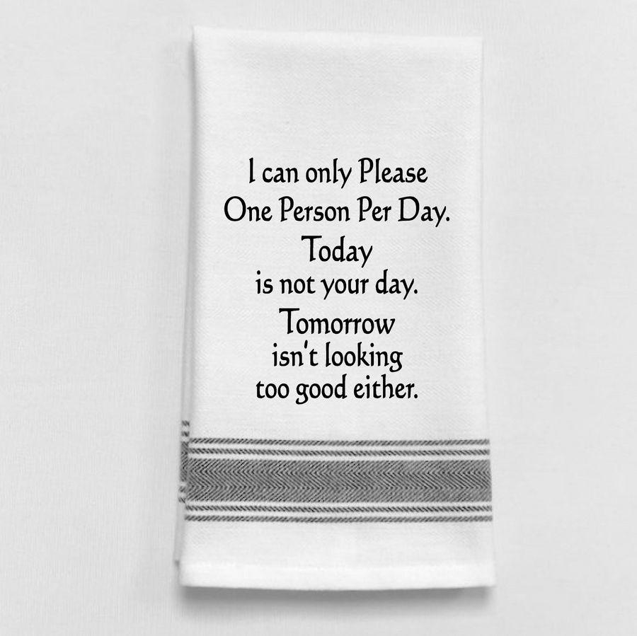 Towel - Bistro Towels with Funny Quotes