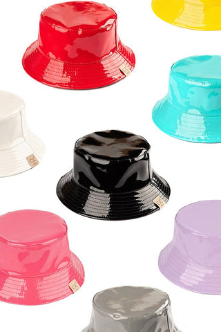 Bucket Hat- "CC" Rain Bucket Hat- Kids