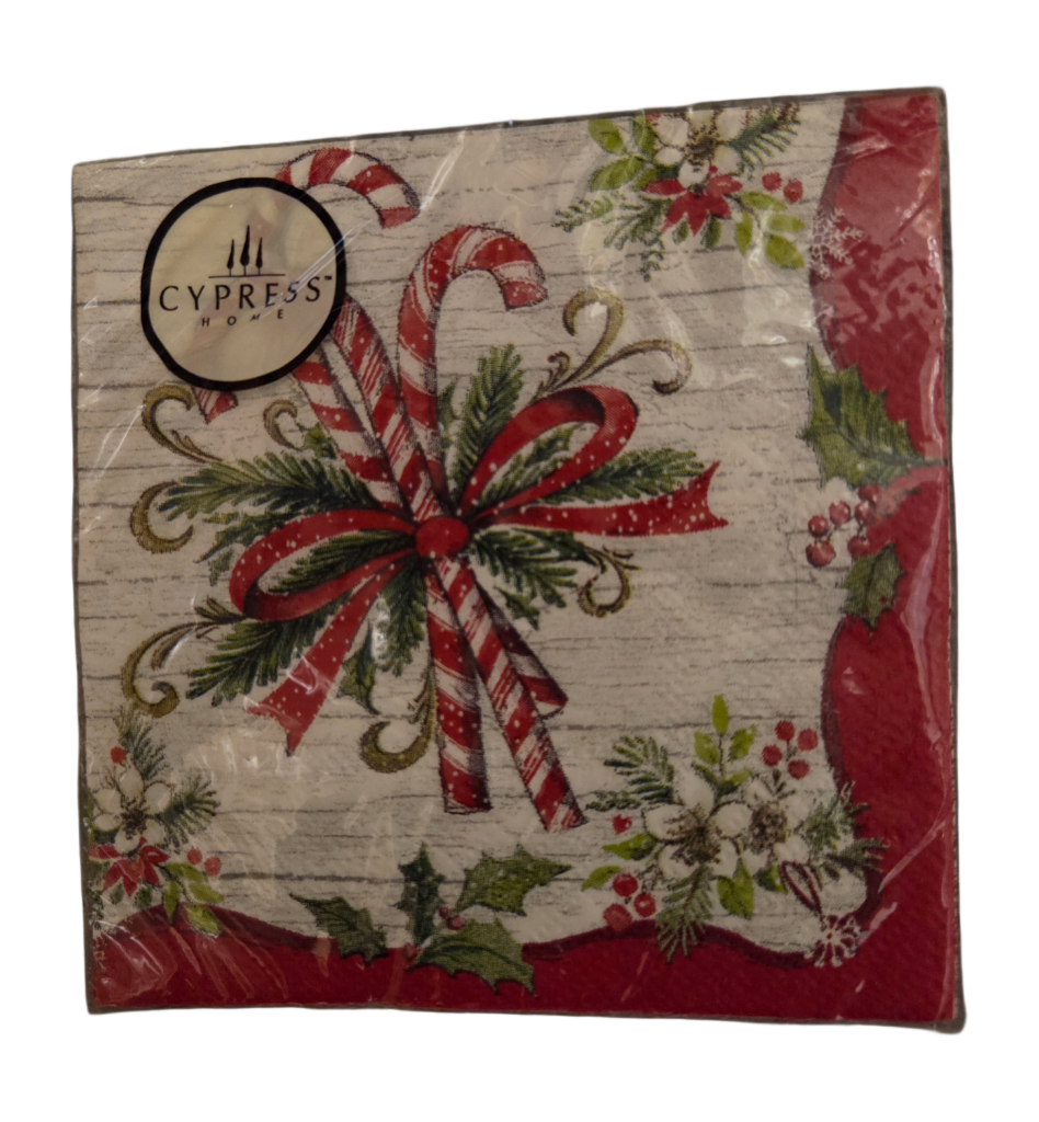 Napkins - Cocktail size for Happy Hour - Fun for Everyone - Christmas Designs and Sayings