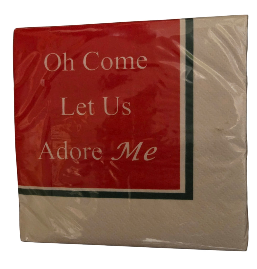 Napkins - Cocktail size for Happy Hour - Fun for Everyone - Christmas Designs and Sayings