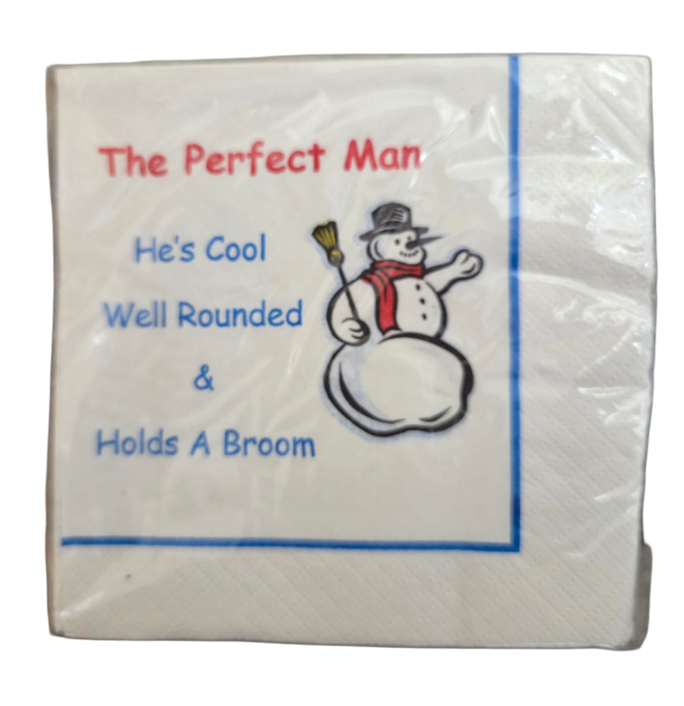 Napkins - Cocktail size for Happy Hour - Fun for Everyone - Christmas Designs and Sayings
