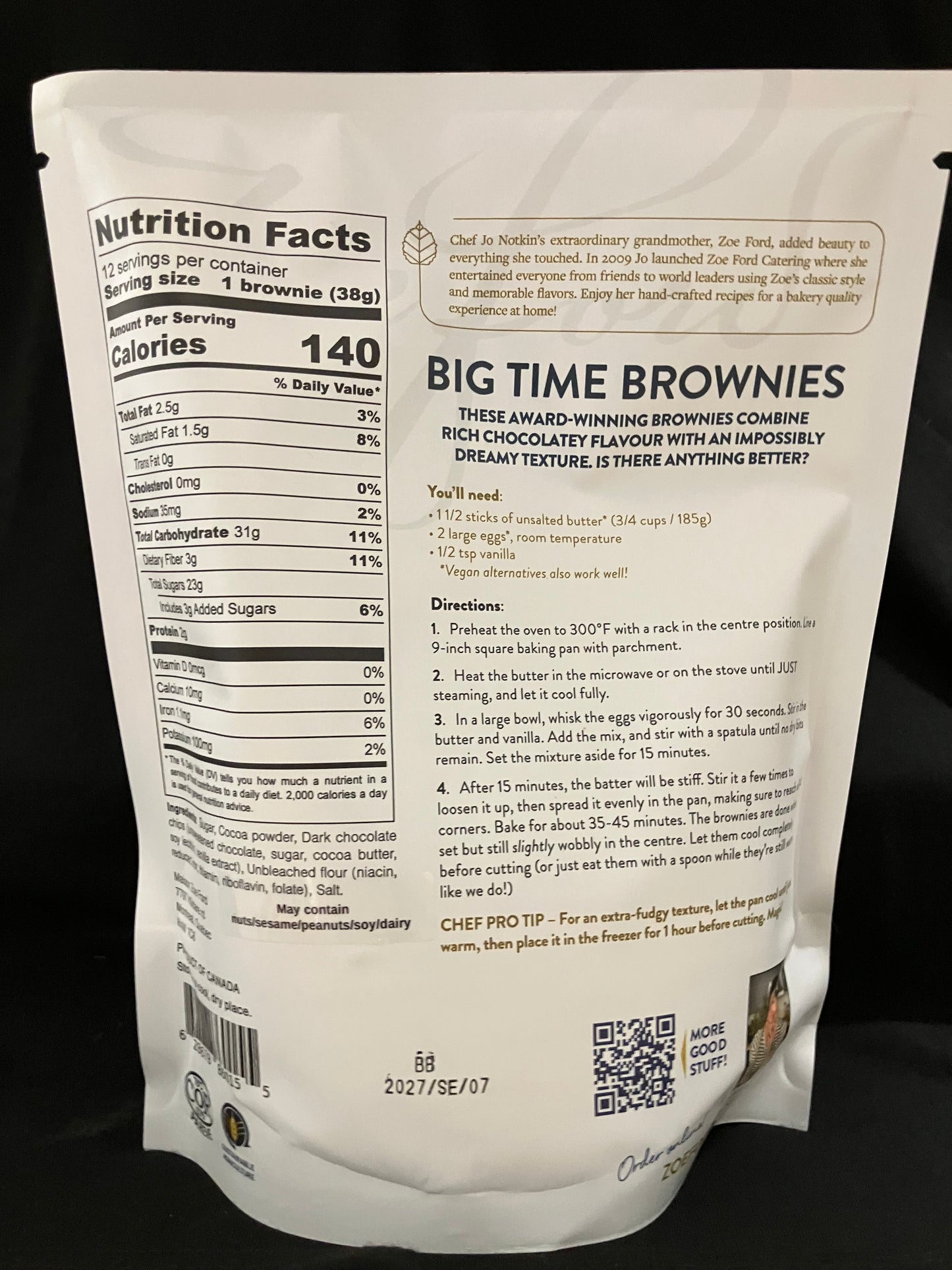 Provisions - Big Time Brownie Mix - Maison Zoe Ford