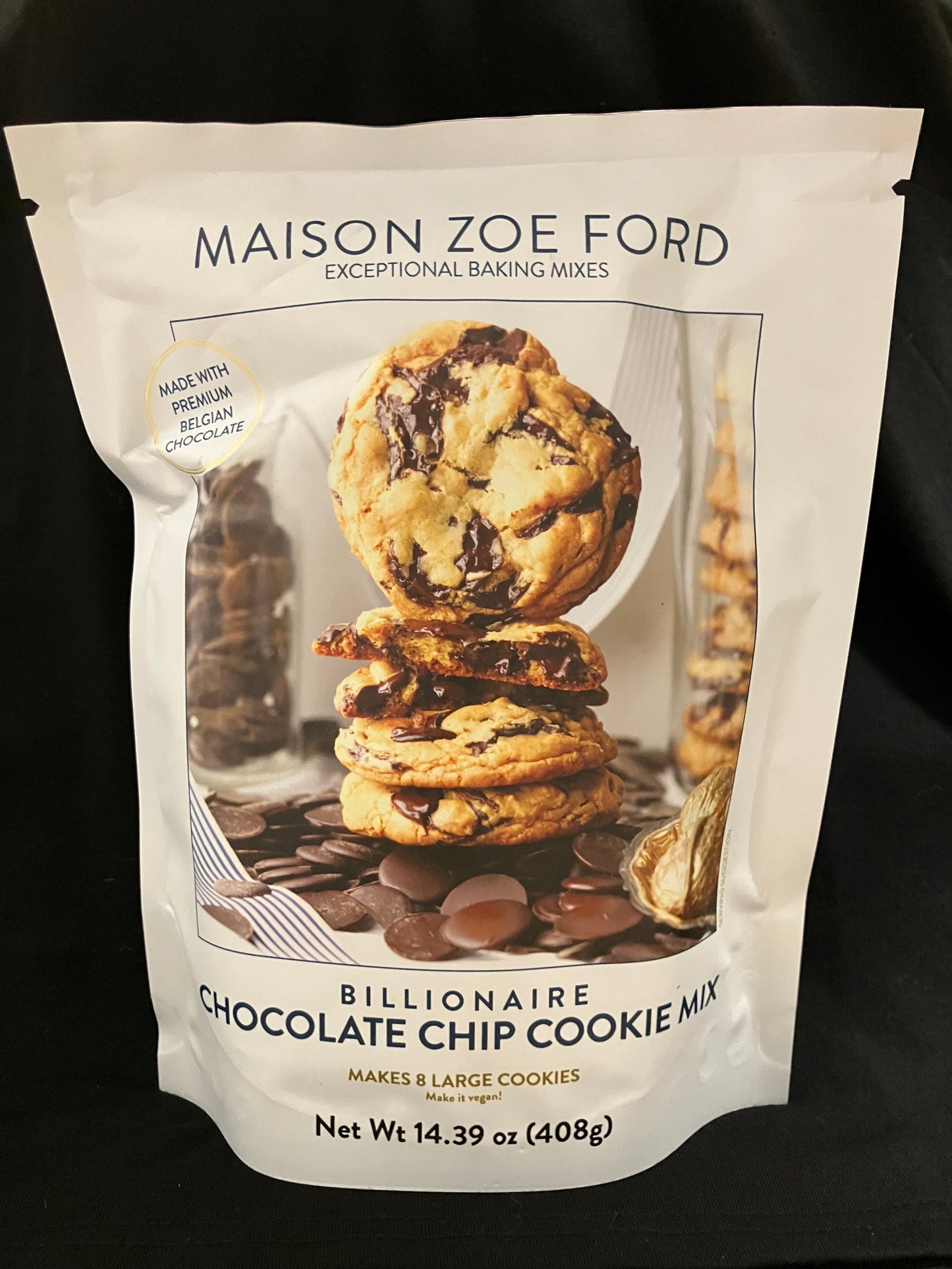 Provisions - Billionaire Chocolate Chip Cookie Mix - Maison Zoe Ford