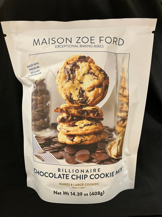 Provisions - Billionaire Chocolate Chip Cookie Mix - Maison Zoe Ford