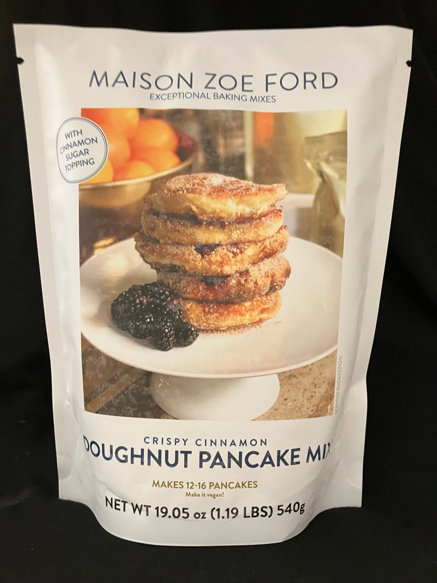 Provisions - Crispy Cinnamon Doughnut Pancake Mix - Maison Zoe Ford