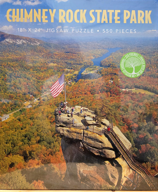 Puzzle - For Adults - Chimney Rock- 18" x 24" - 550 Pieces