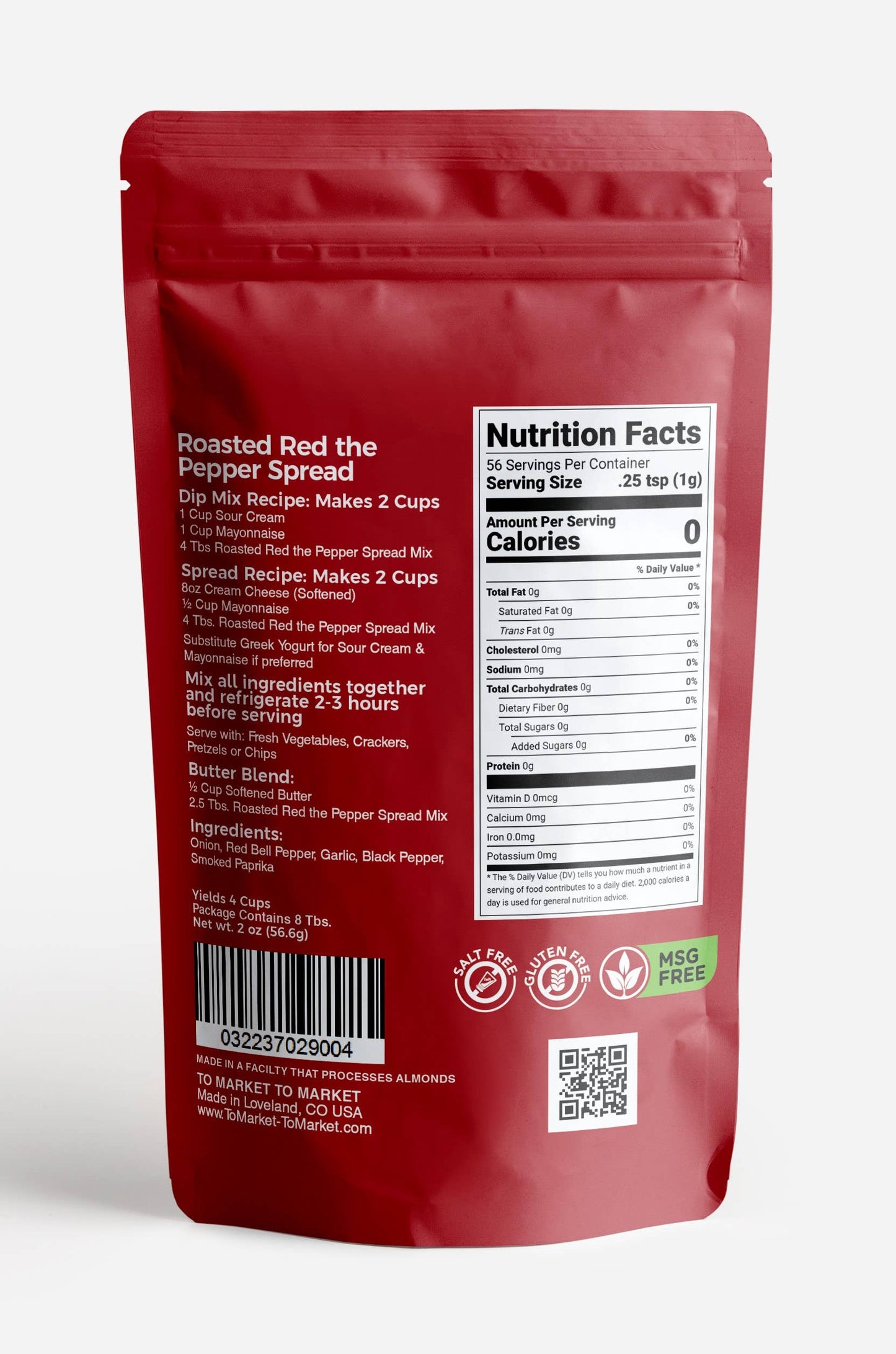 Spice Blend Packets for making Dips, Sauces, Rubs and other Recipes in Various Flavors