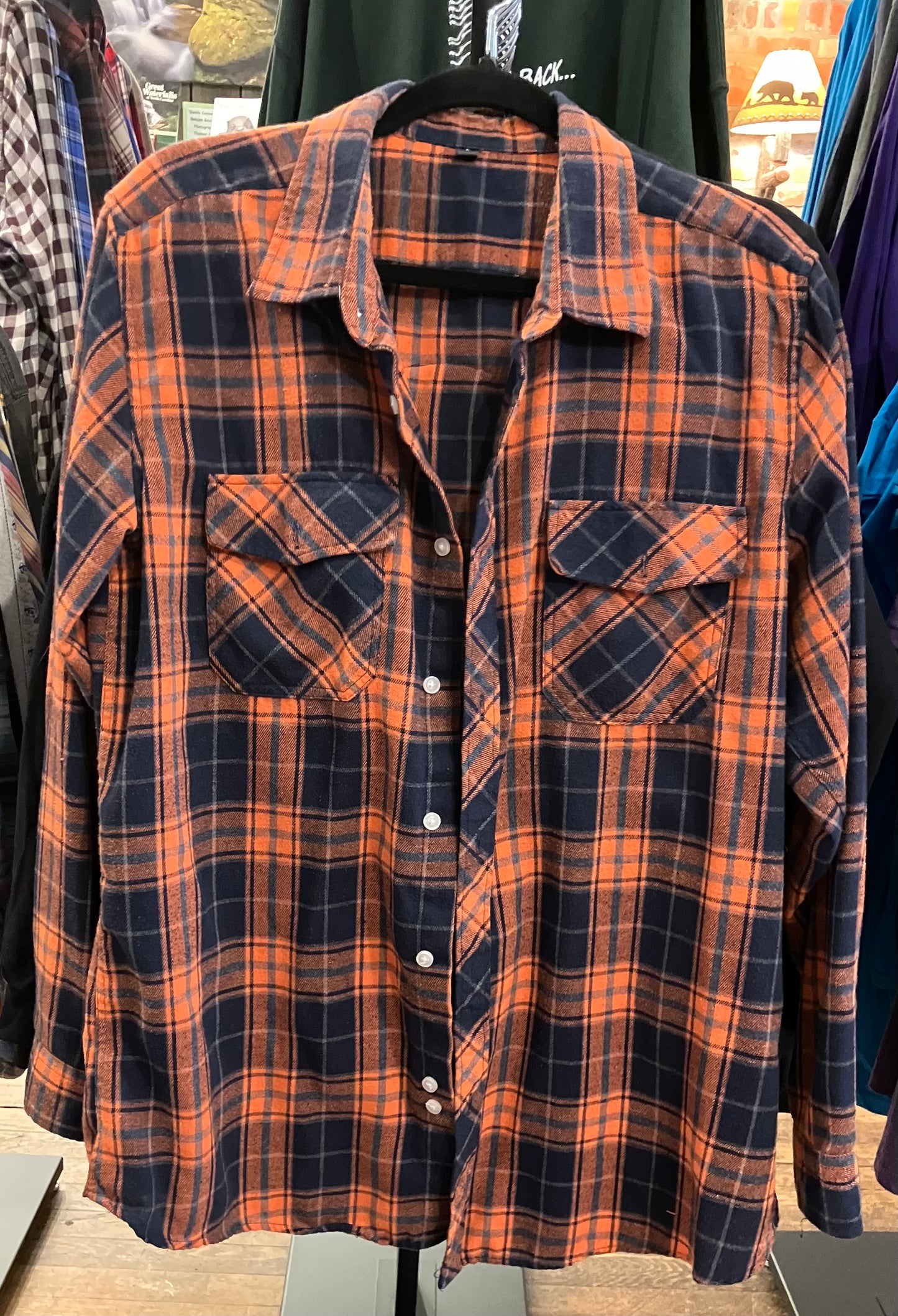 Shirt - Vintage Shirt with White Squirrel Eclipse Panel on Back