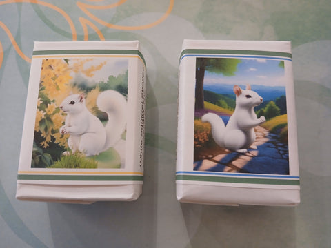 Soap - Triple-Milled Natural Soap - Spring & Summer White Squirrel Designs