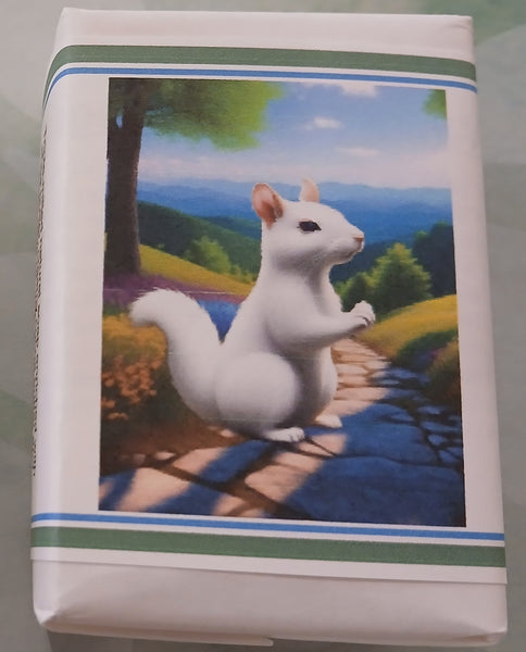 Soap - Triple-Milled Natural Soap - Spring & Summer White Squirrel Designs