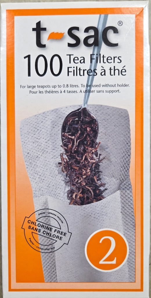 Tea Accessories - T-Sac Tea Filters 100