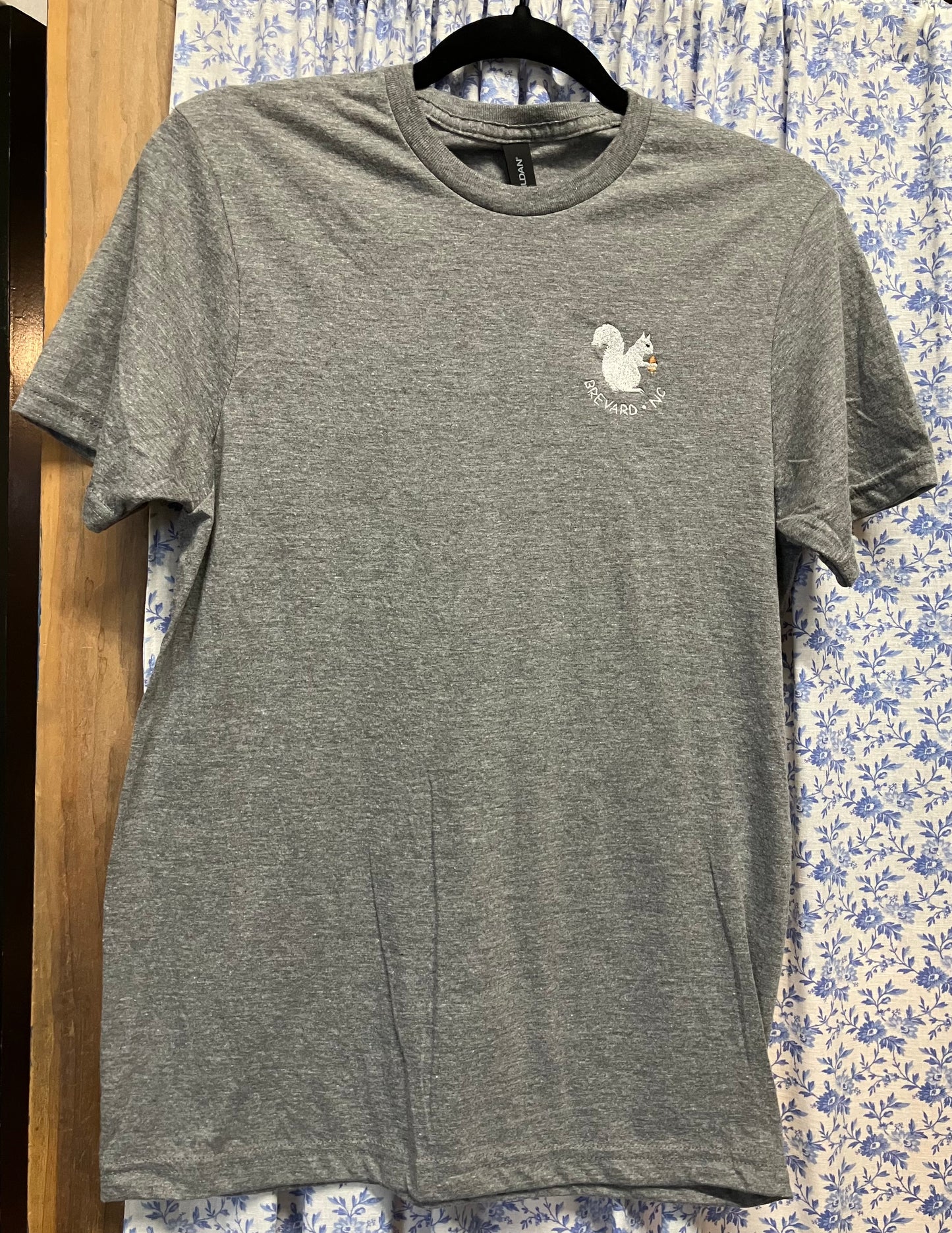 T-Shirt - Adult - Embroidered Logo - Short Sleeve Crew Neck in Graphite Heather