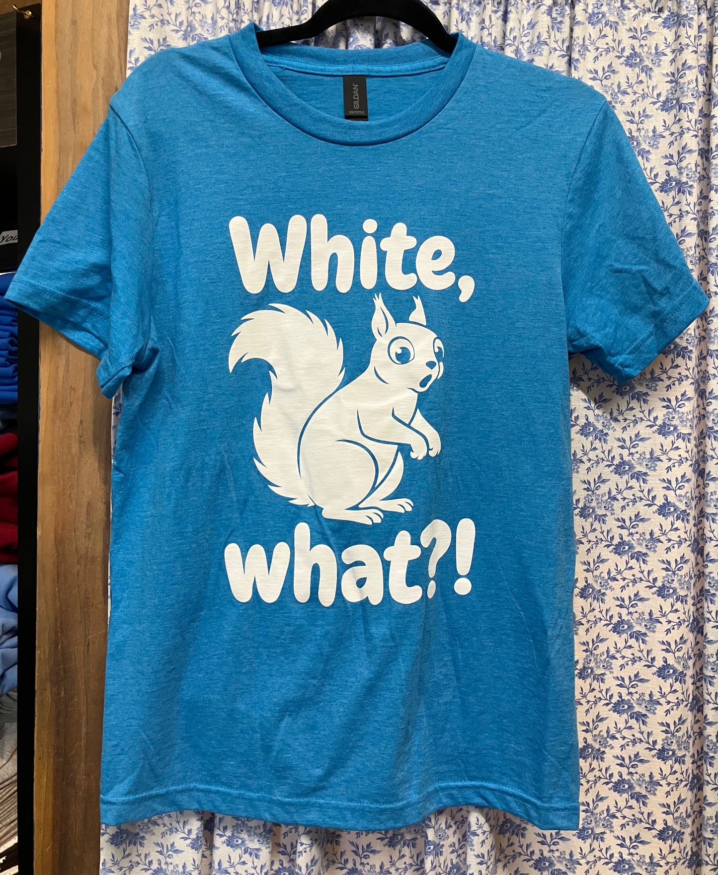 T-Shirt - Adult - White, What? - Short Sleeve Crew Neck