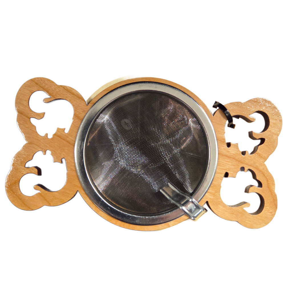 Tea Accessories - White Squirrel Tea Strainer