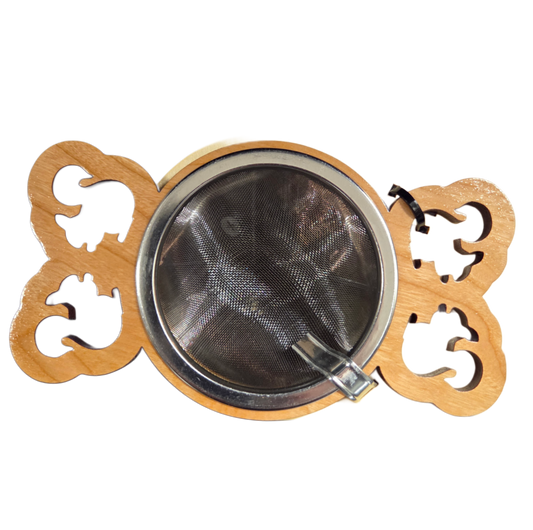 Tea Accessories - White Squirrel Tea Strainer