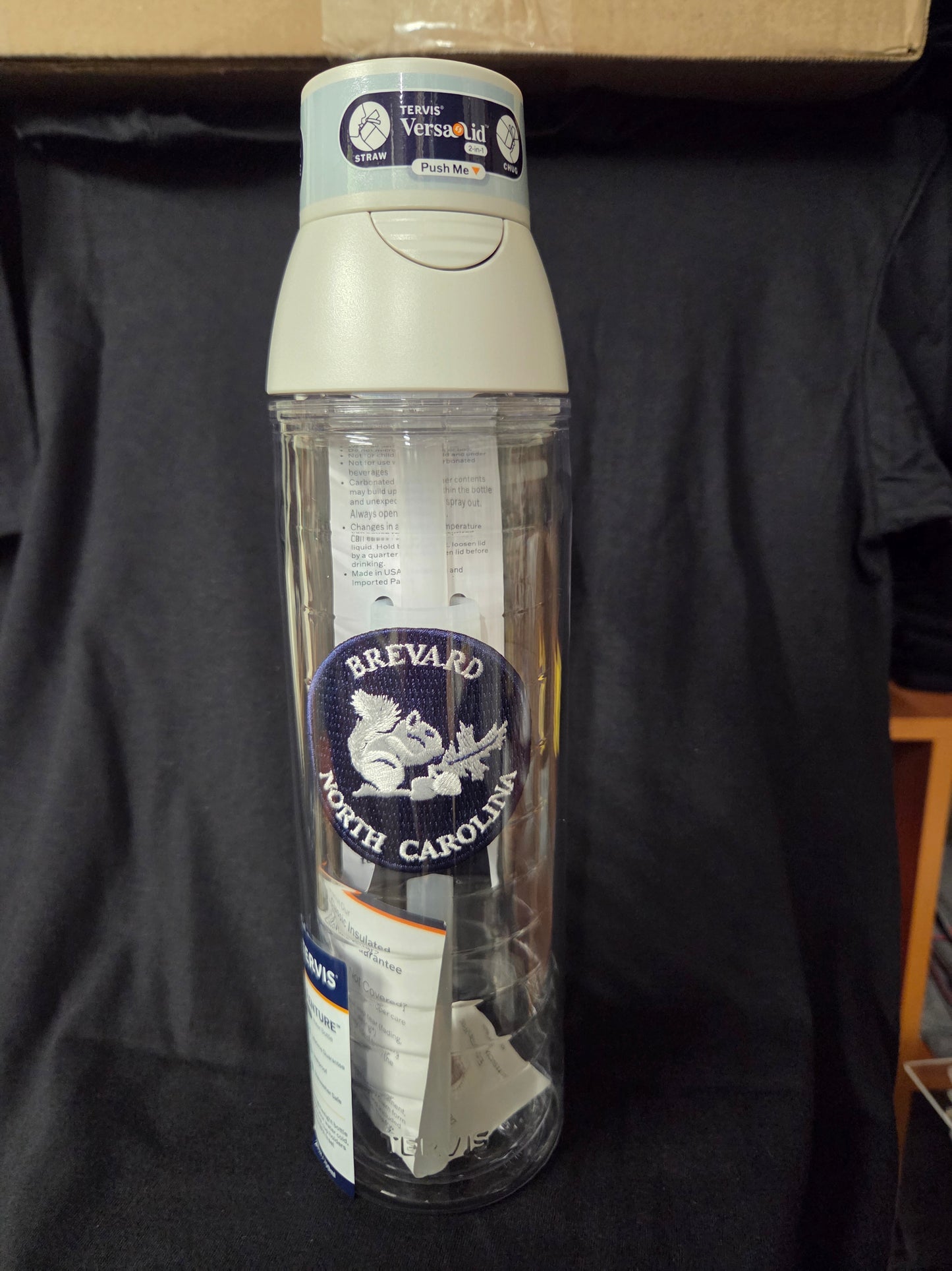 Drinkware - Tervis with Custom White Squirrel - 24 oz water bottle