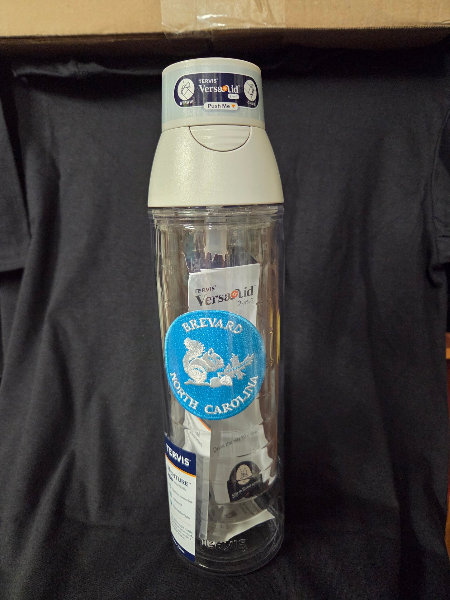 Drinkware - Tervis with Custom White Squirrel - 24 oz water bottle