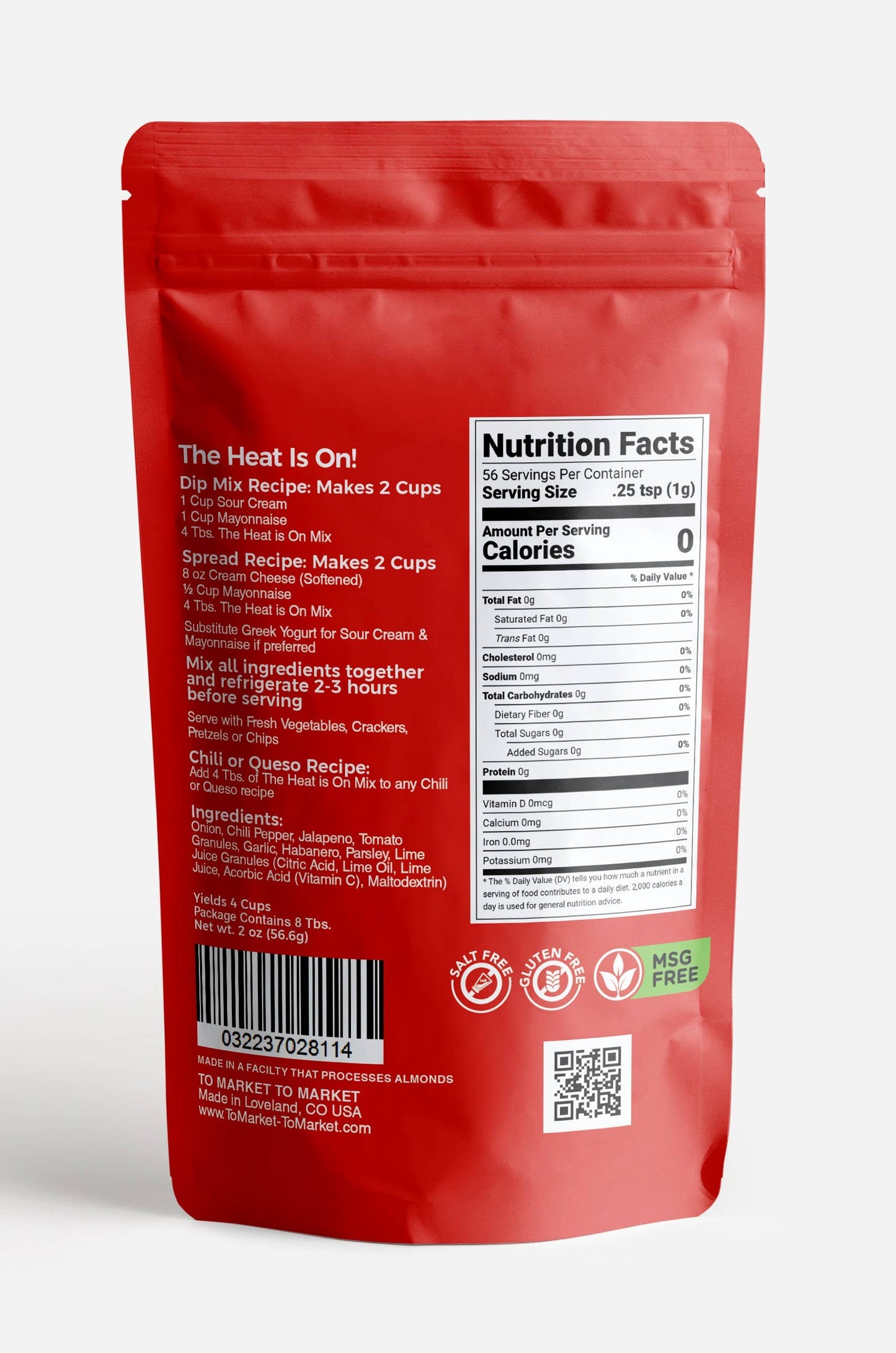 Spice Blend Packets for making Dips, Sauces, Rubs and other Recipes in Various Flavors
