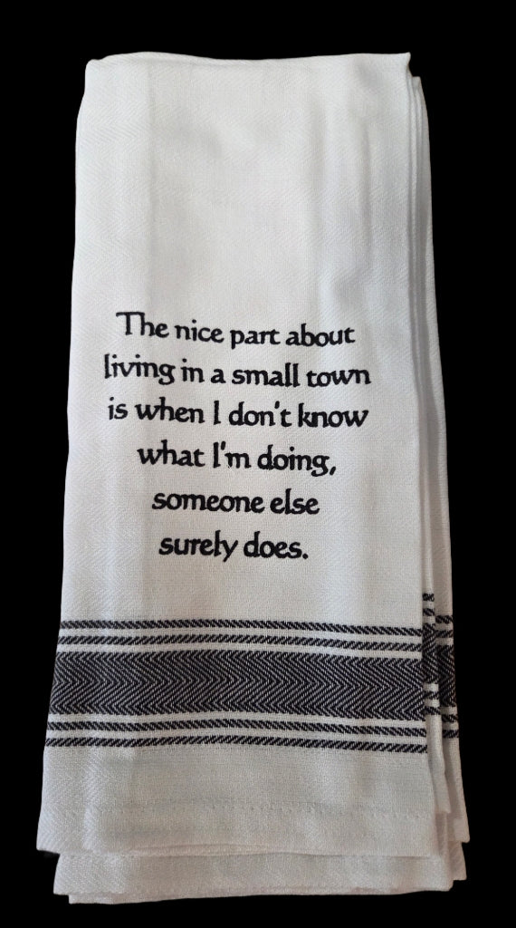Towel - Bistro Towels with Funny Quotes