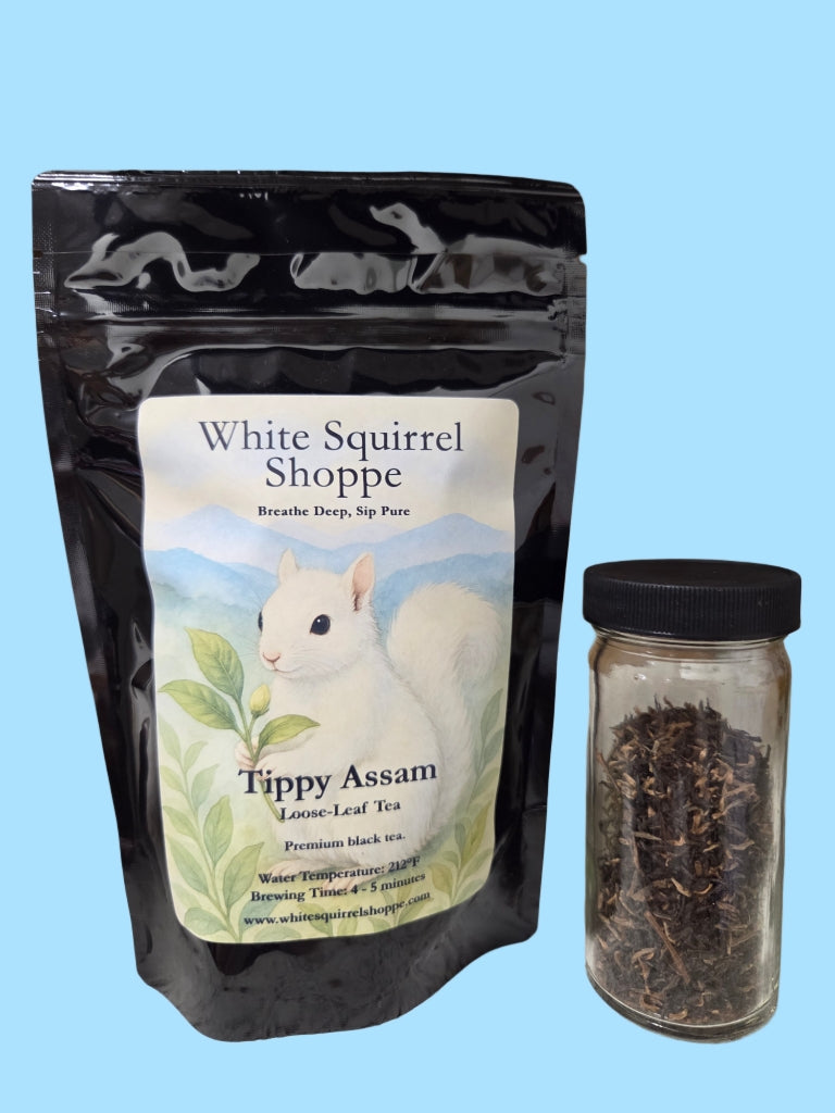Tea Loose-Leaf, Black, Tippy Assam, Chocolate Mint, Russian Caravan, Blueberry, Peach, Rooibos, Chai, Green, Earl Grey