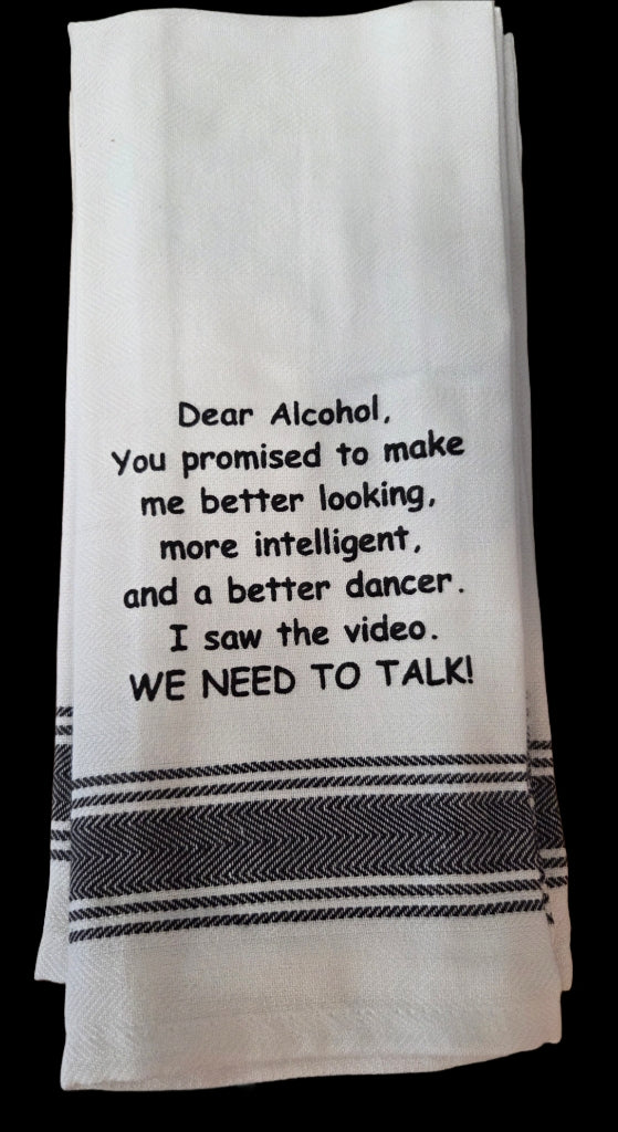 Towel - Bistro Towels with Funny Quotes