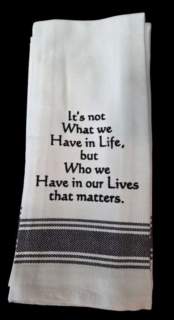 Towel - Bistro Towels with Funny Quotes