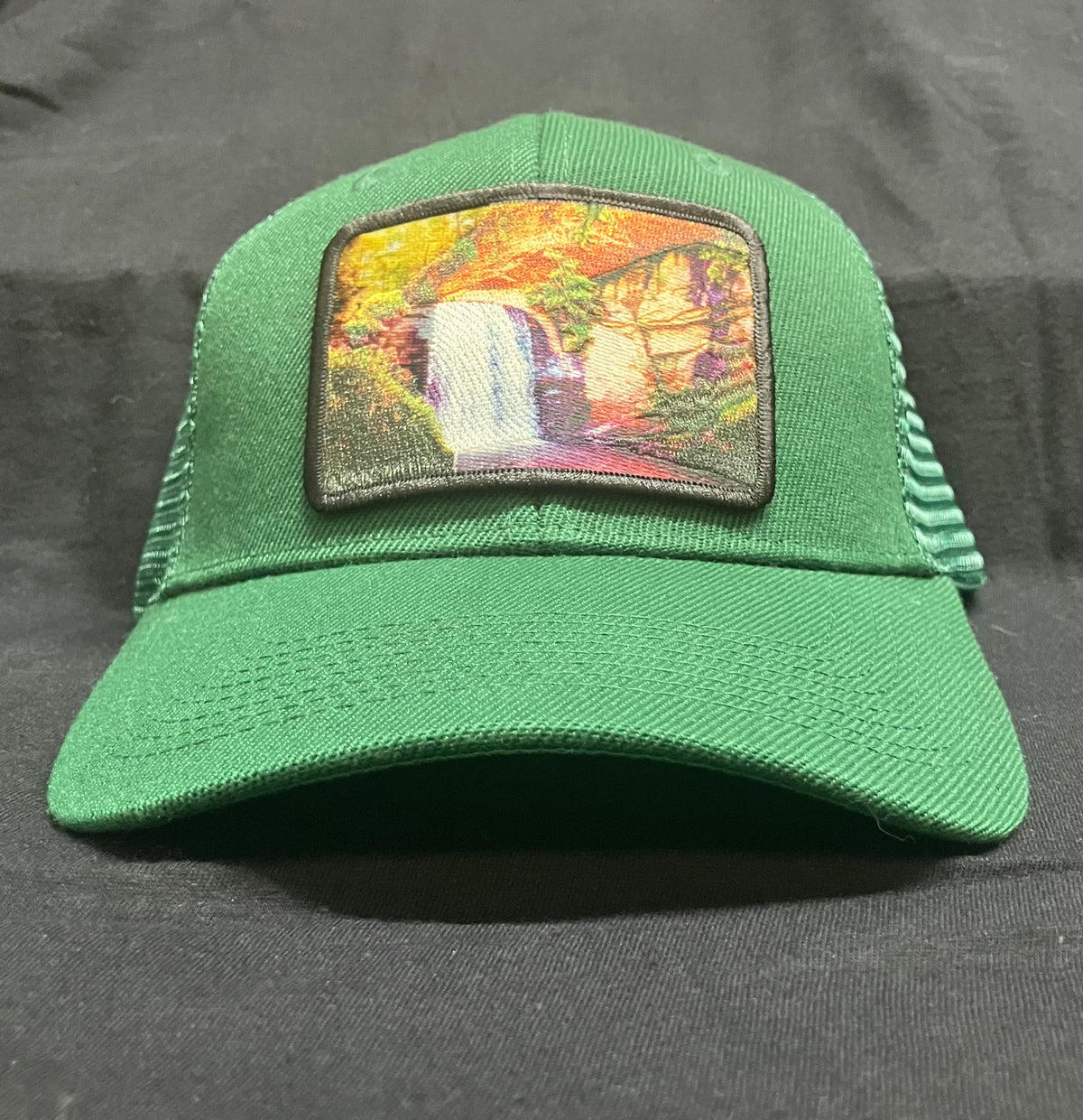 Trucker Hats - Looking Glass Falls Patch - Structured with Mesh Snap Back