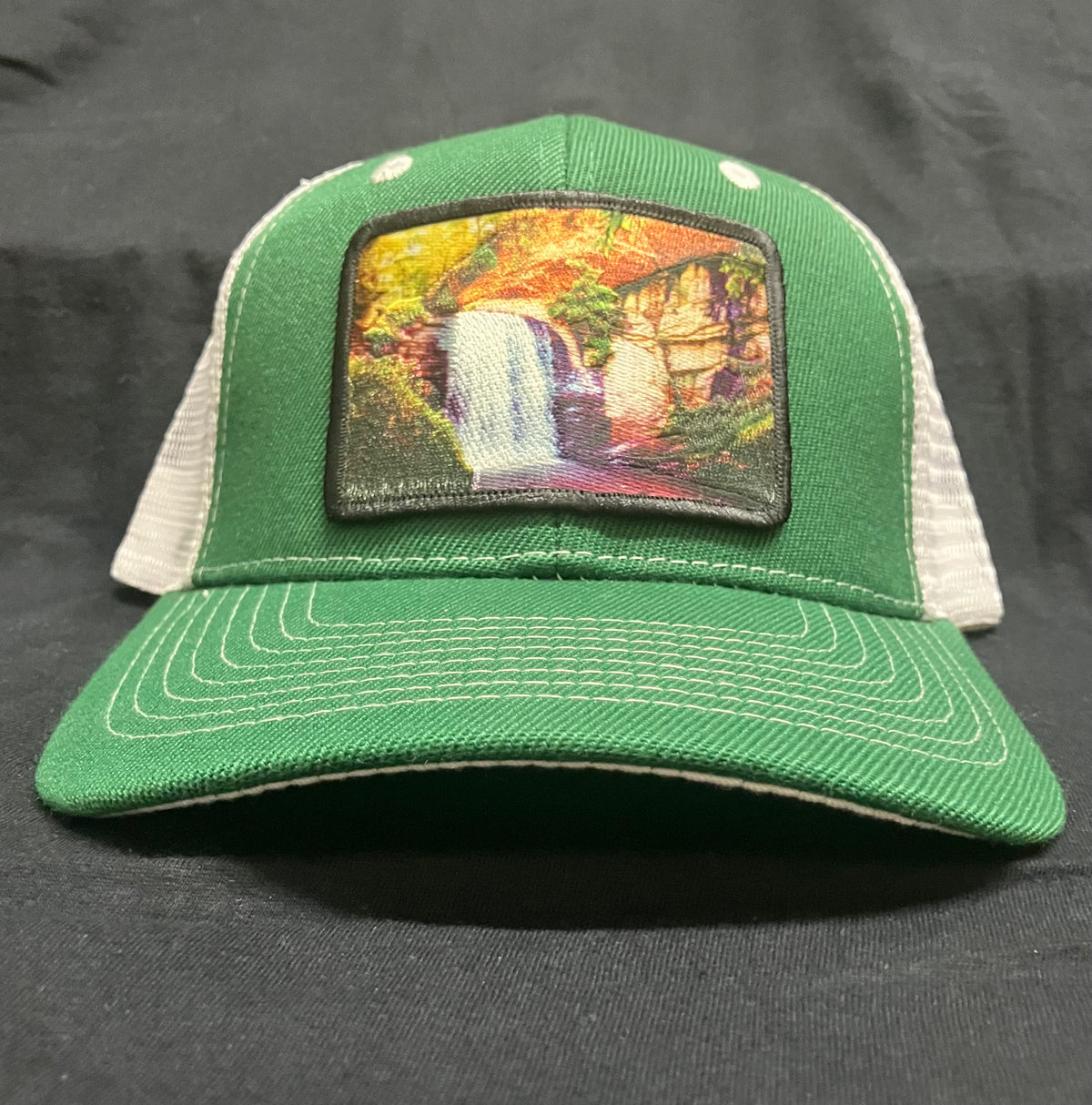 Trucker Hats - Looking Glass Falls Patch - Structured with Mesh Snap Back
